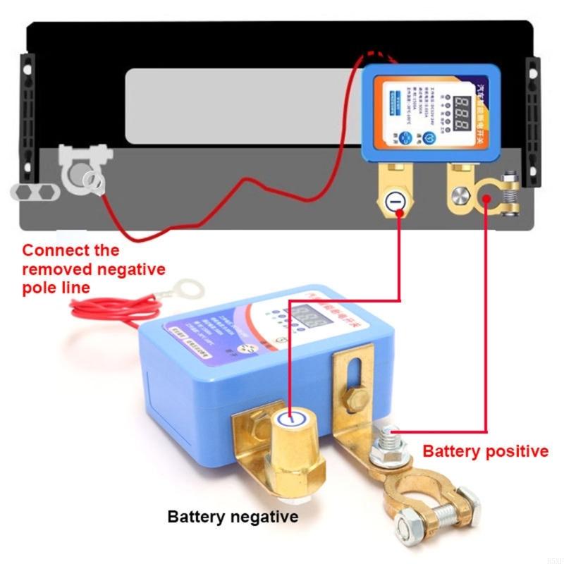 2025 New Intelligent Battery Disconnect Device For Cars Motorcycle Prevents Over Discharge Energy Saving Technology Quick Setups