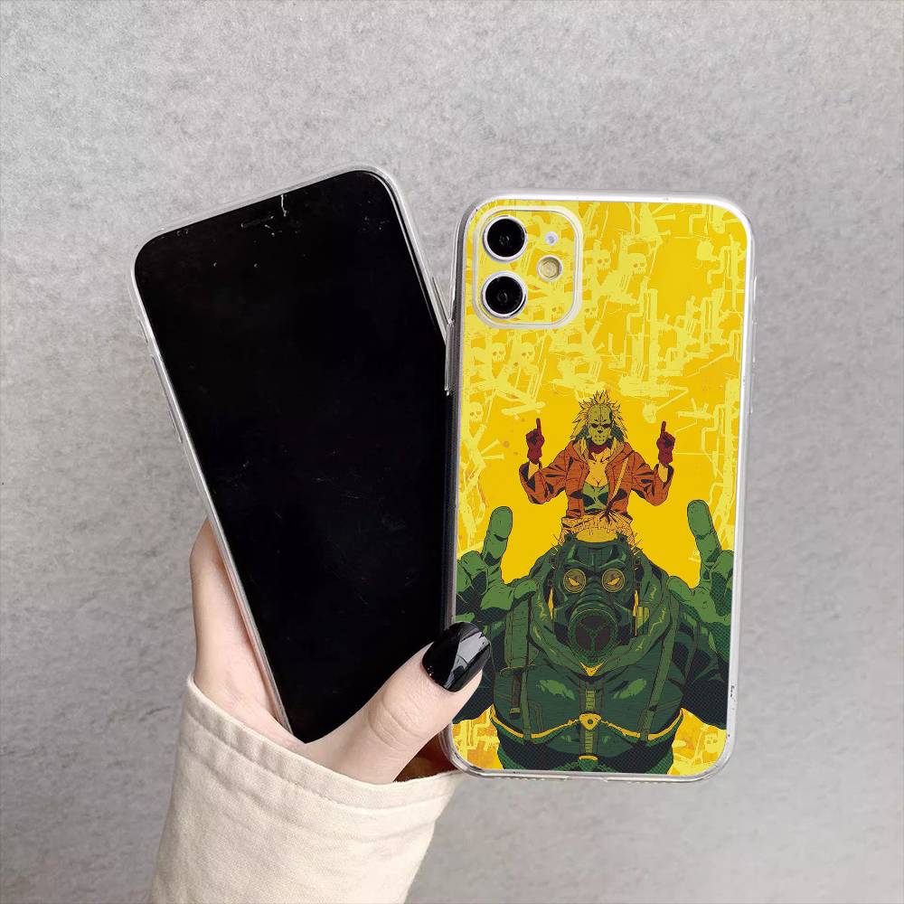 D-Dorohedoro-es Handyhülle Für iPhone17,16,15,14,13,12,11 Plus,Pro Max Weiche Transparente Hülle