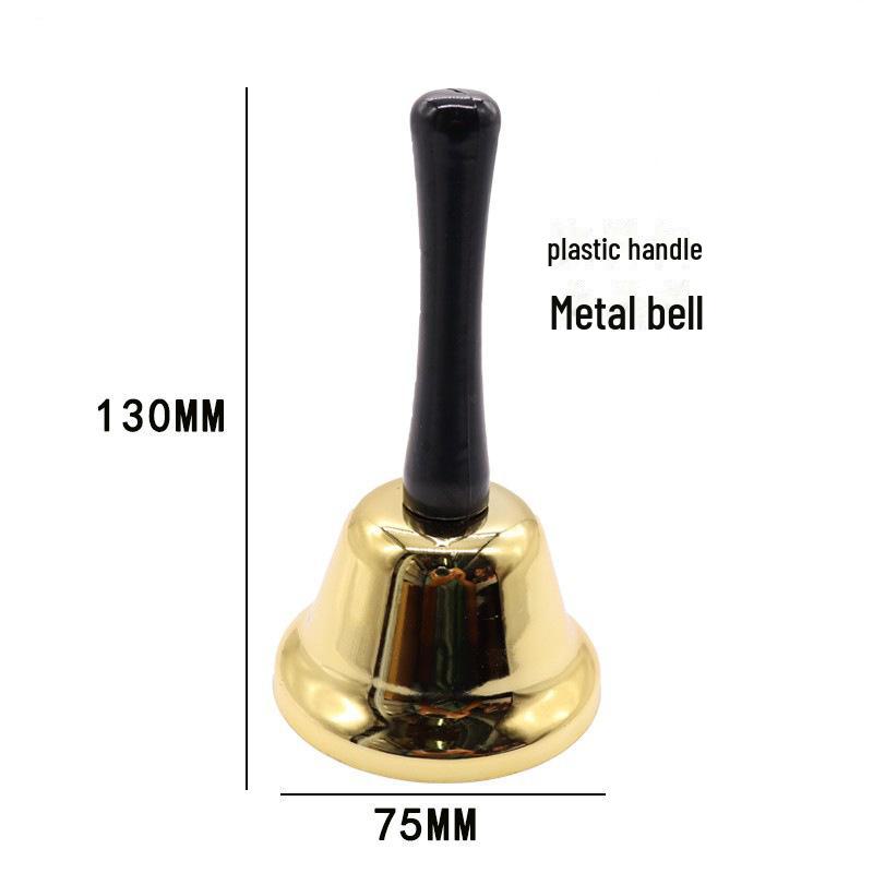 

Деревянная ручка, медный колокольчик: Звонок для класса, Рождества, домашних животных и пожилых людей