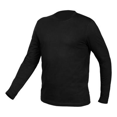 Long-sleeved T-shirt, Black, Size L
