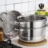NORTON OKS 26cm 3-Tier Multi-Purpose Steamer