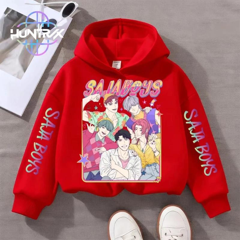 Children's KPop Demon Hunters Sweatshirt 3-14Y Saja Boys