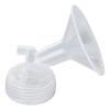 Portable Flange Valves Tube Bottle Backflow Protector 18/19/20mm Breast Pump Part Breast Pump Funnel Connector Durable