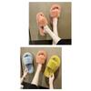 Women's Fur Slippers Winter Outdoor Wear Thick-soled Indoor Lazy Flat-soled Plush Home Cotton Slippers