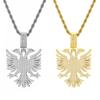 Classical Albania Accipiter Themed Pendant Necklace Sweater Chain Gift Concept For Both Genders