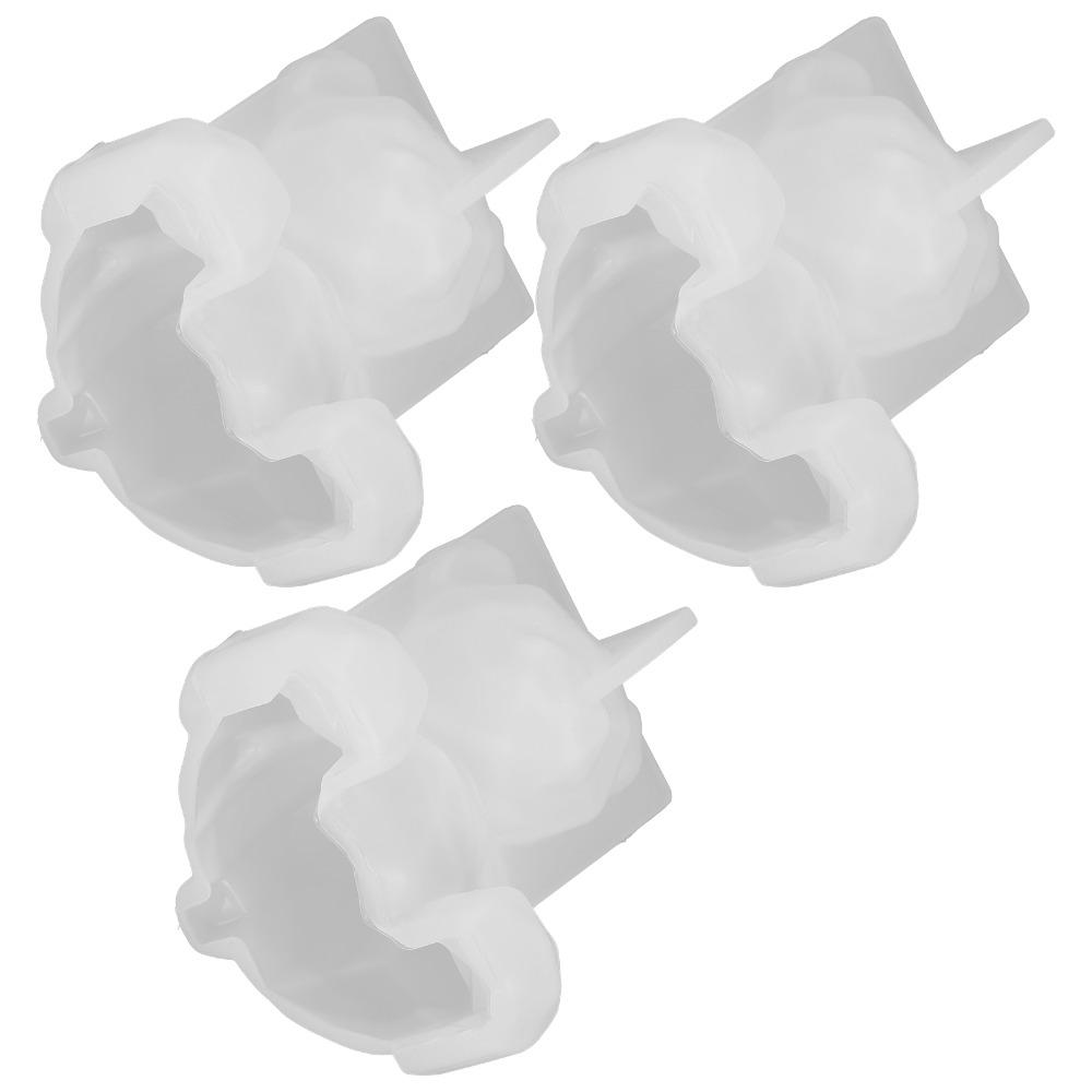 3pcs Food-Grade Silicone Animal Silicone Mould Cute Bear Bear Candy Mould  Cake Decoration