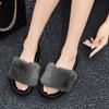 Winter Plush Cotton Shoes Plus Size Women's Shoes Cotton Slippers Flip Flops