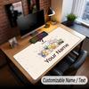 Custom Name Extended Mouse Pad,SEVENTEEN Gaming Desk Mat For Home Office Desktop Decor