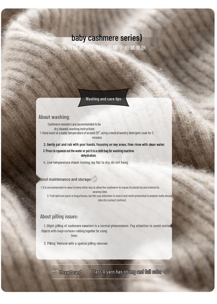 Women's Slim Fit Cashmere Striped Knit Pullover - Round Neck, Long Sleeve, Autumn/Winter Base Layer Sweater