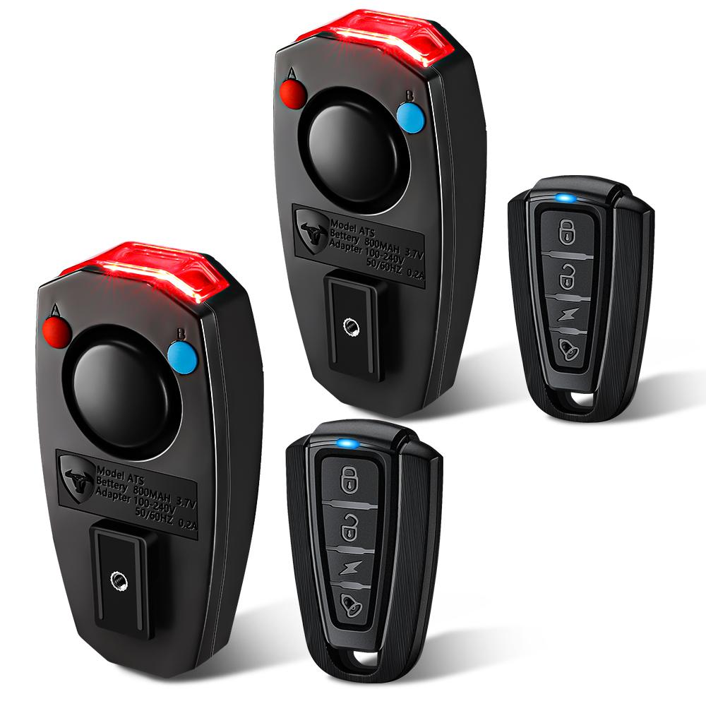 

USB Перезаряжаемый Велосипедный Задний Фонарь Сигнализация Защита от Кражи 120 дБ Автоматическое Обнаружение Торможения Велосипедная Лампа Водонепроницаемый Звуковой Сигнал для Безопасной Велоезды 2PCS