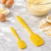 2pcs High Heat-Resistant Silicone Spatula Set Long Handle Silicone Butter Spatula  Cooking Class