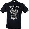 Oficiální tričko Motorhead Anglie Klasické War Pig Logo Kapely Pánské Černé Velikost S