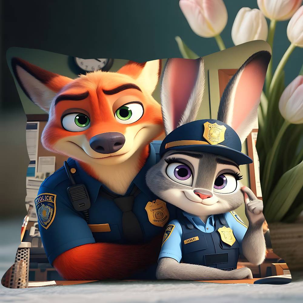 ФИЛЬМ Z-Зверополис 2 Наволочка для спальни и дивана в гостиной Декоративная наволочка 16x16Inch