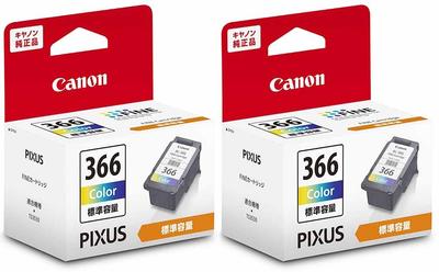 Canon Fine Cartridge Standard Set of 4991C001 BC-366, Tri-Color, Capacity, 2,