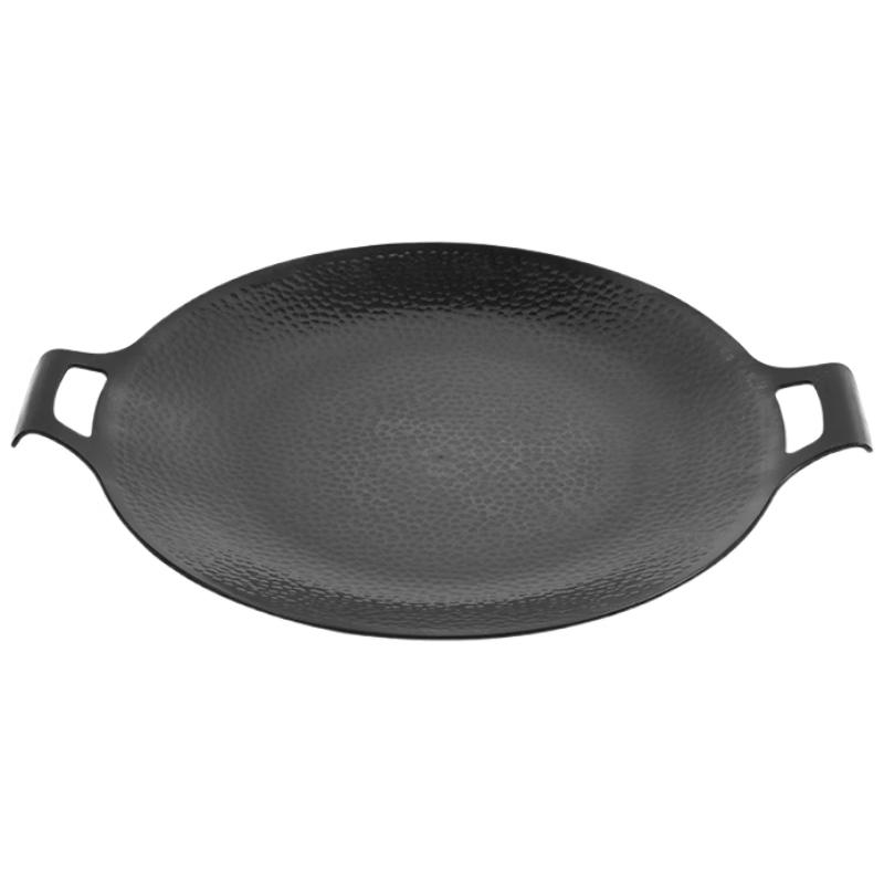 Yan Tiejiang Zhangqiu Wrought Iron BBQ Grill Pan 32cm