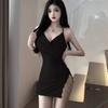 Underwear small breasts show big pajamas sexy bed girl thread tight gathering girl temptation hip skirt pajamas