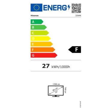 

32-дюймовый HD-телевизор HISENSE 32A4K Smart TV