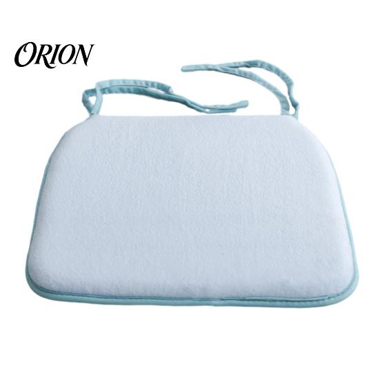 Anti-slip Thickened Buttock Relief Pad Plush Chair Cushion with Ties, Soft Cozy Non-slip Seat Cushion, 15.75" for Hard Seats x Warm Office Dining