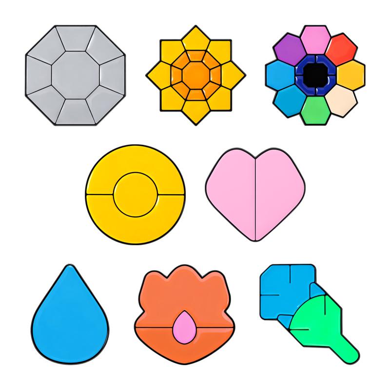 Xiaomi 2-7pcs/set Back To Future Retro Time Machine Enamel Pins Rock Band Punk Skull Cross Anime Game Dog Brooch Bag Badge Jewelry Gift