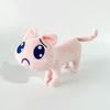 20CM Kawaii Weiches Spiel Bedürftiges Mädchen Überdosis KAngel Cosplay A P Rosa Katze Kuscheltier Kissen Begleitung Schlaf Geschenke Spielzeug für Kinder