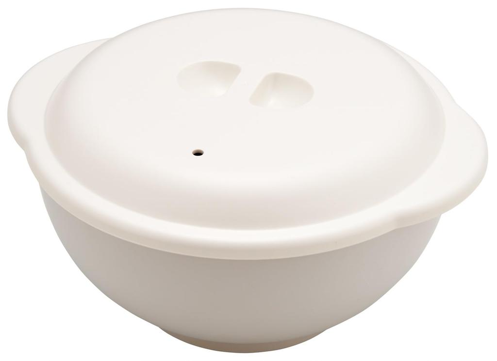 Skater Steam Ramen for Instant Milky Brown Maker, Microwave-safe, Noodles, Double-Walled Strainer, (MWMN1-A)