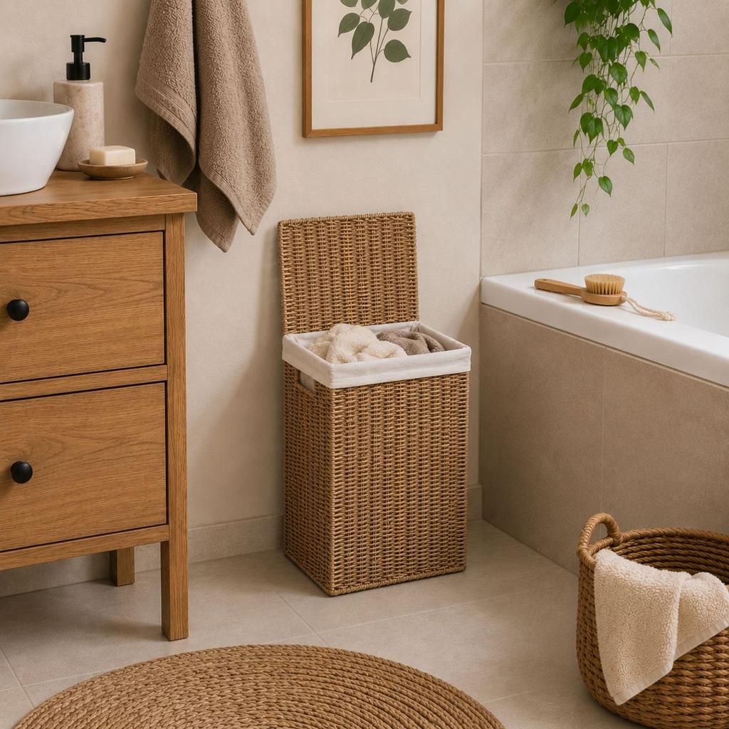 Reed Laundry Basket 40