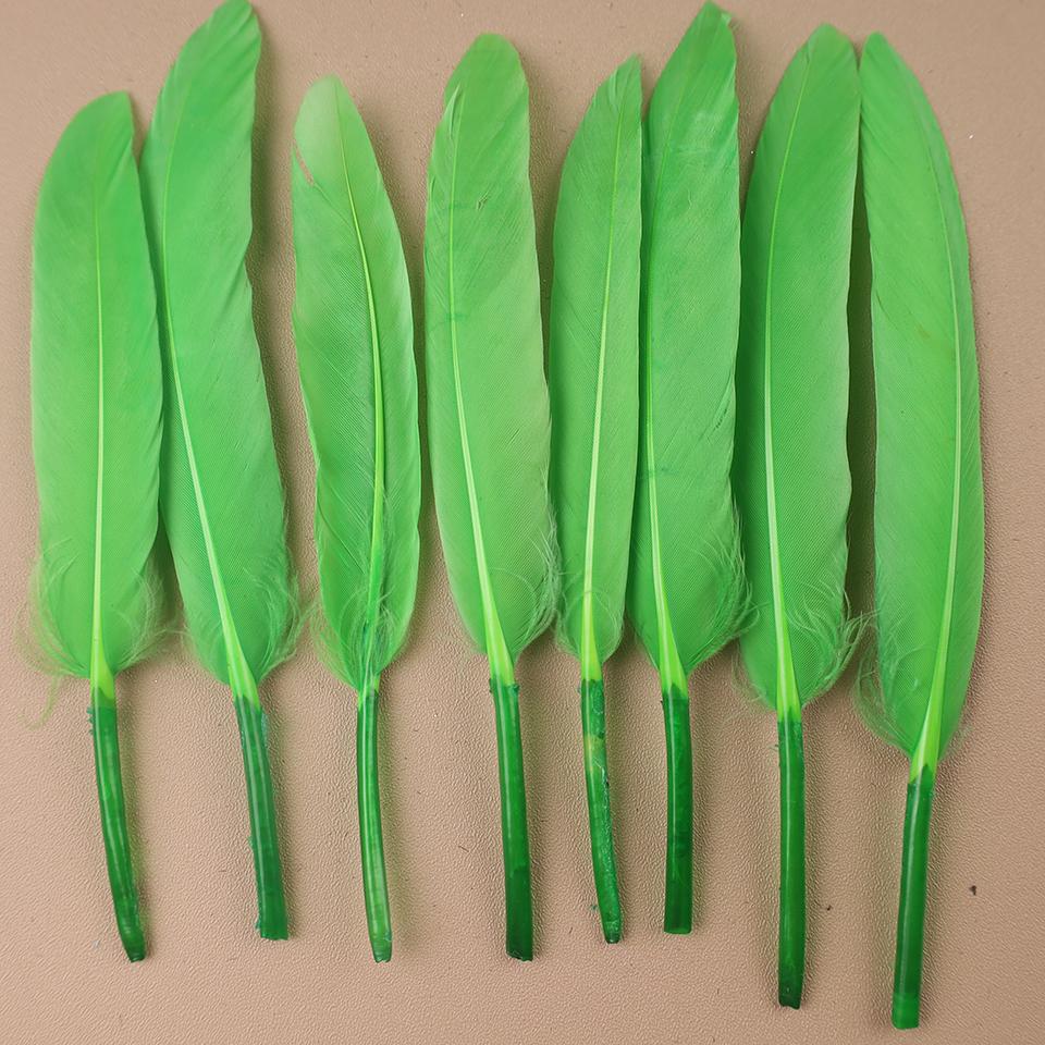 Duck Feathers for Clothes Handicraft Accessories White Golden Black Pink Peacock Goose Feather Plumas Handicraft Article