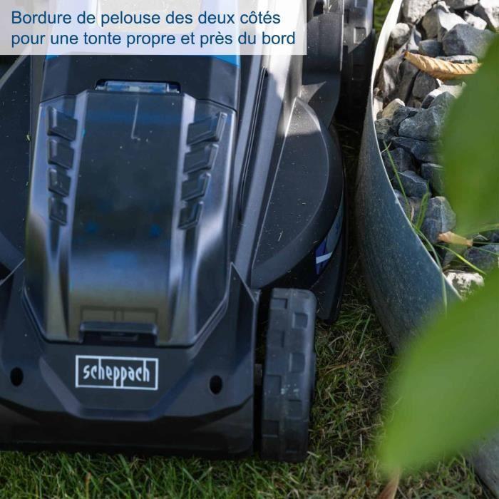Pack tondeuse BC-MP320-X 32 cm + Coupe-bordures C-LT300-X 2 en 1 - SCHEPPACH 20V IXES + 2 batteries 4ah + chargeur