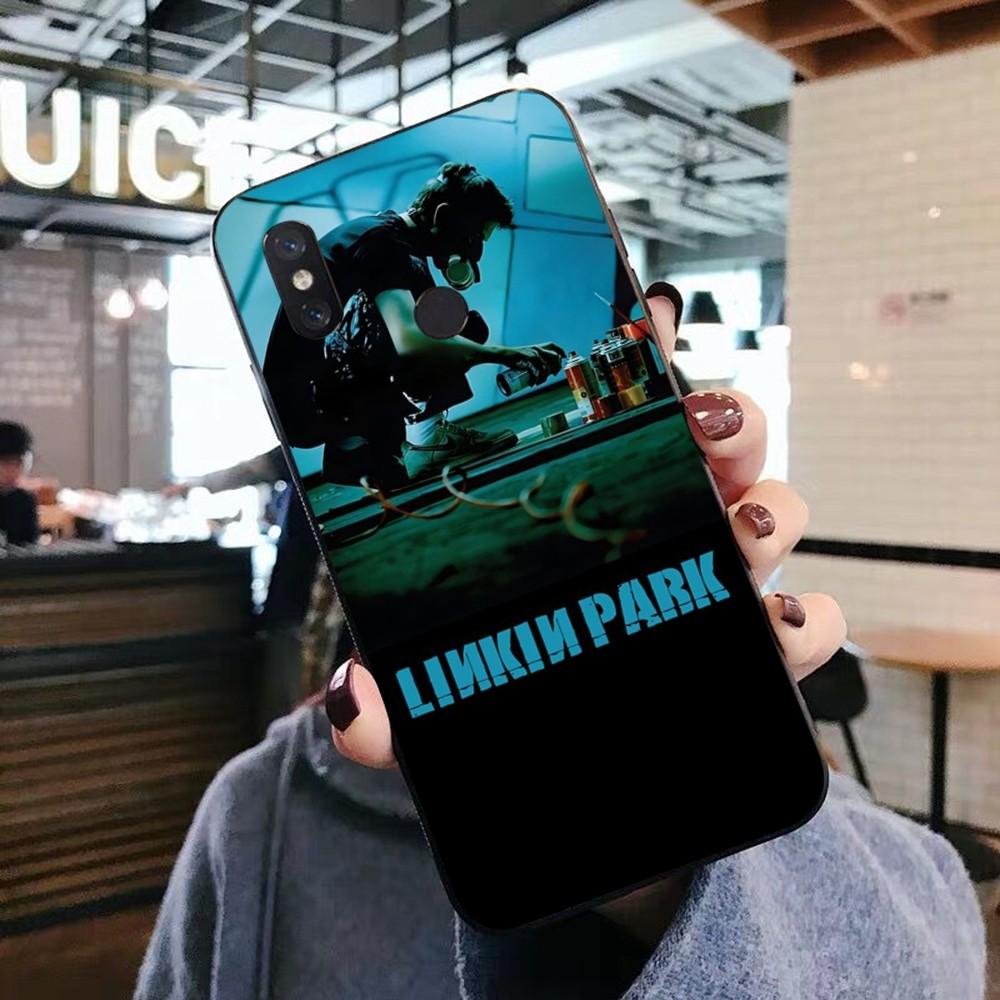 Band L-Linkin Cool P-Park Phone Case For Xiaomi Mi 5X 8 9 10 11 12 lite pro 10T PocoX3pro PocoM3 Note 10 pro lite