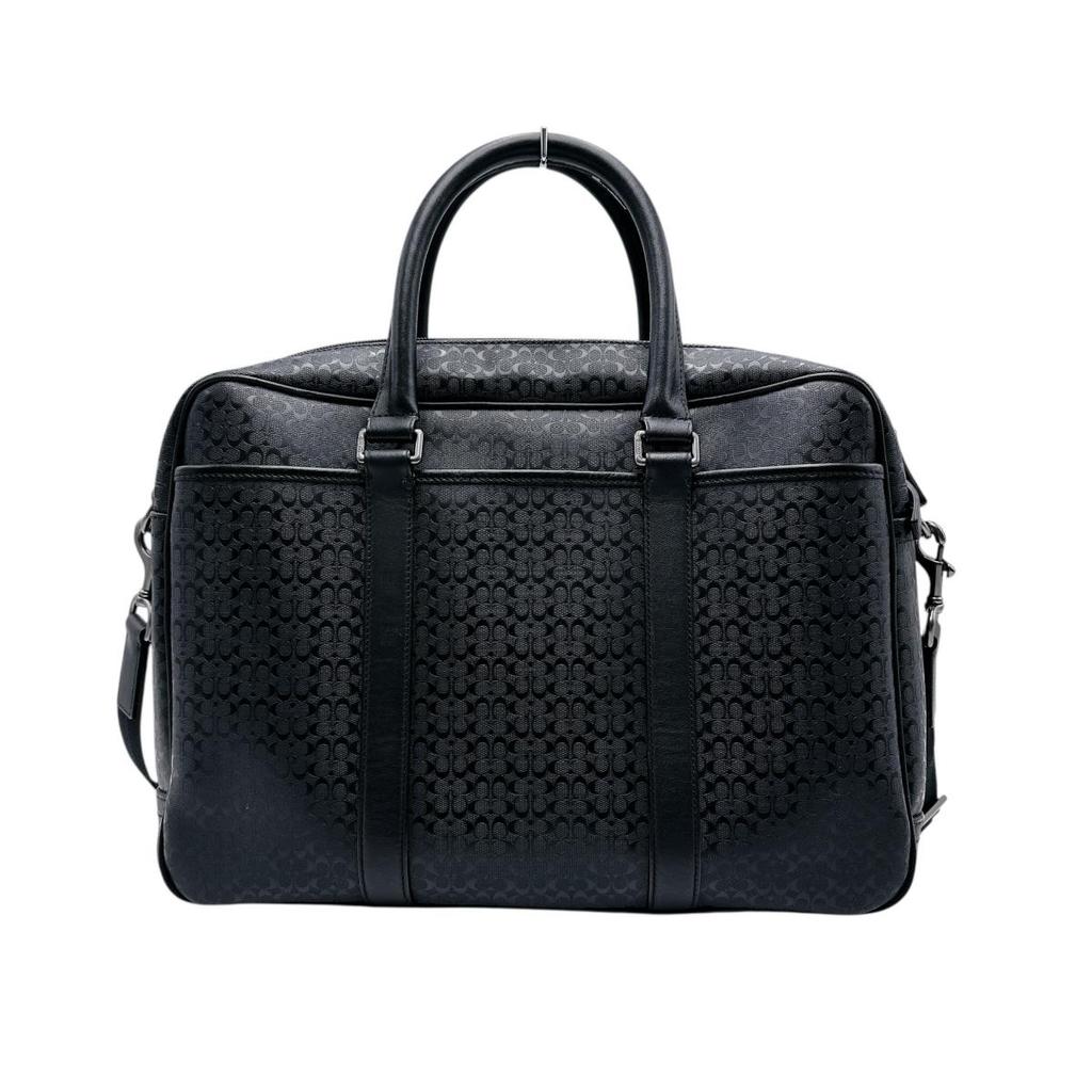 COACH Business back Business bag PVC black mens A1469-F70766 Used