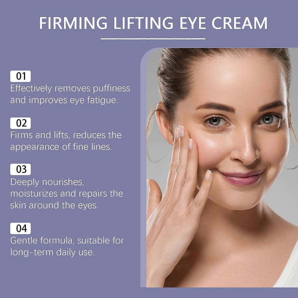 Nourishing eye essence, firming and moisturizing eye essence, moisturizing and anti-wrinkle eye cream, smoothing skin lines around the eyes