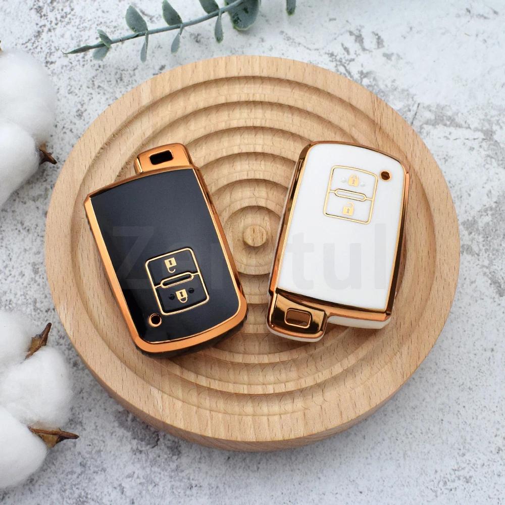 2 4 Buttons Tpu Car Key Case Cover Remote Fob Shell Holder For Toyota Sienta Alphard Voxy Noah Esquire Harrier Keyless Protector