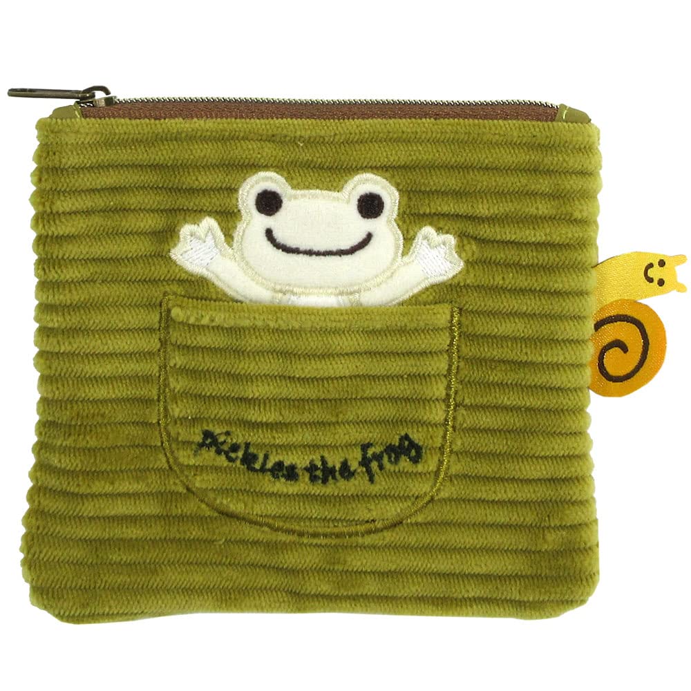 

Nakajima Corporation Pickles the Frog Corduroy Tissue Pouch 177643-22