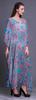 Bimba Tie-Dye Ladies Kaftan Holiday Loungewear Maxi Dress Beach