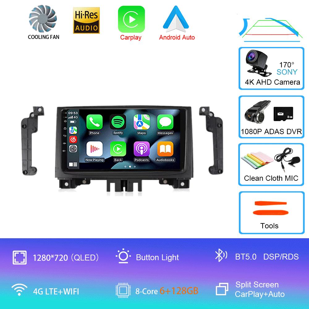 For Mercedes Benz Sprinter For VW Crafter Van 2006 - 2016 Car Radio Multimedia CarPlay WIFI GPS Navigation Player Android 14