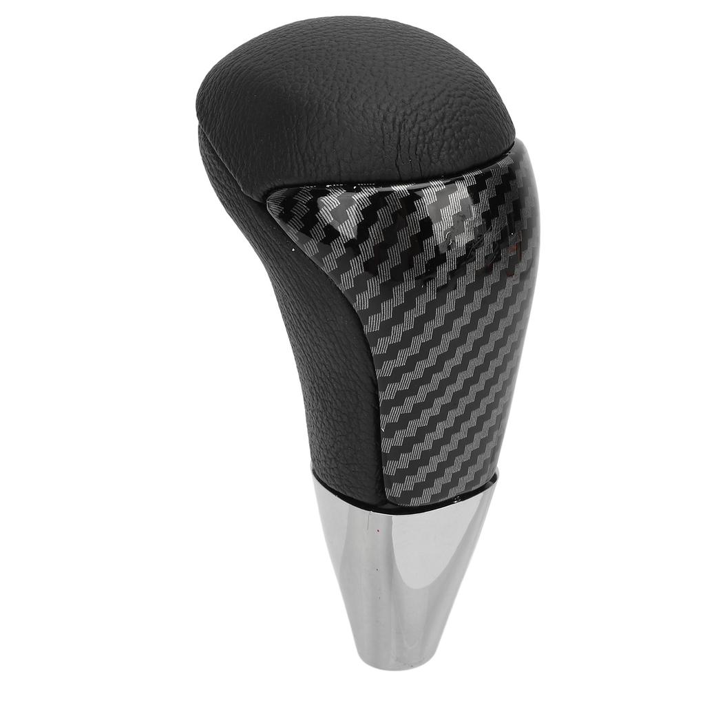Carbon Gear Knob, gonomic and Sturdy Gear Head with 3 Adapt s for Manual Automatic Cars