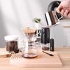 CLITON Electric Coffee Grinder, Hand-Crank Coffee Bean Grinder, Pour-Over Coffee Maker with Filter Cup And Pour-Over Kettle Set