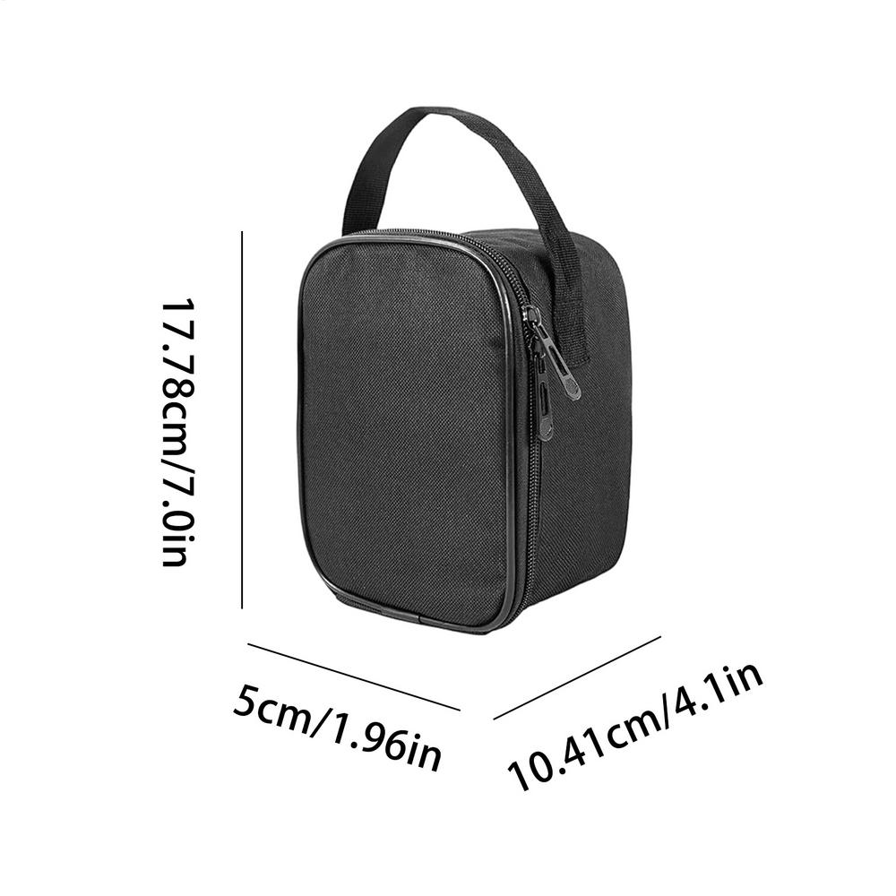 Blood Pressure Monitor Carrying Case Bag, Portable Hard Travel Storage Organizer for BP Cuff Machine, Shockproof Protective