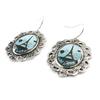 Les Trésors De Lily [J1241] - Blue 'Eiffel Tower' Designer Earrings