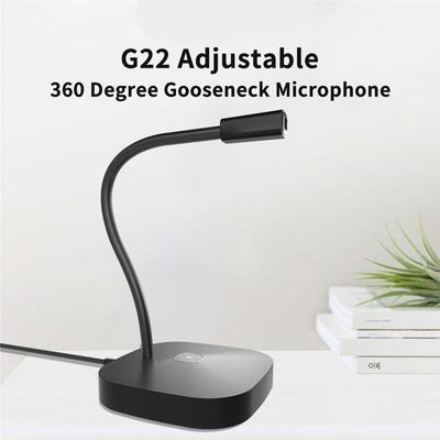 USB Wired Adjustable Microfono Gooseneck Mic Conference Condenser Microphone for Pc Computer  Youtube Podcast Micro