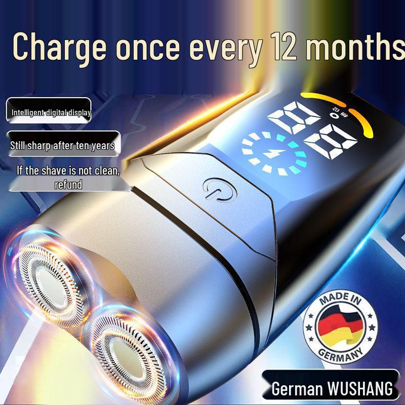 

Men s Portable Electric Shaver: Wet/Dry, Washable, Facial Cleaning & Shaving Care Others