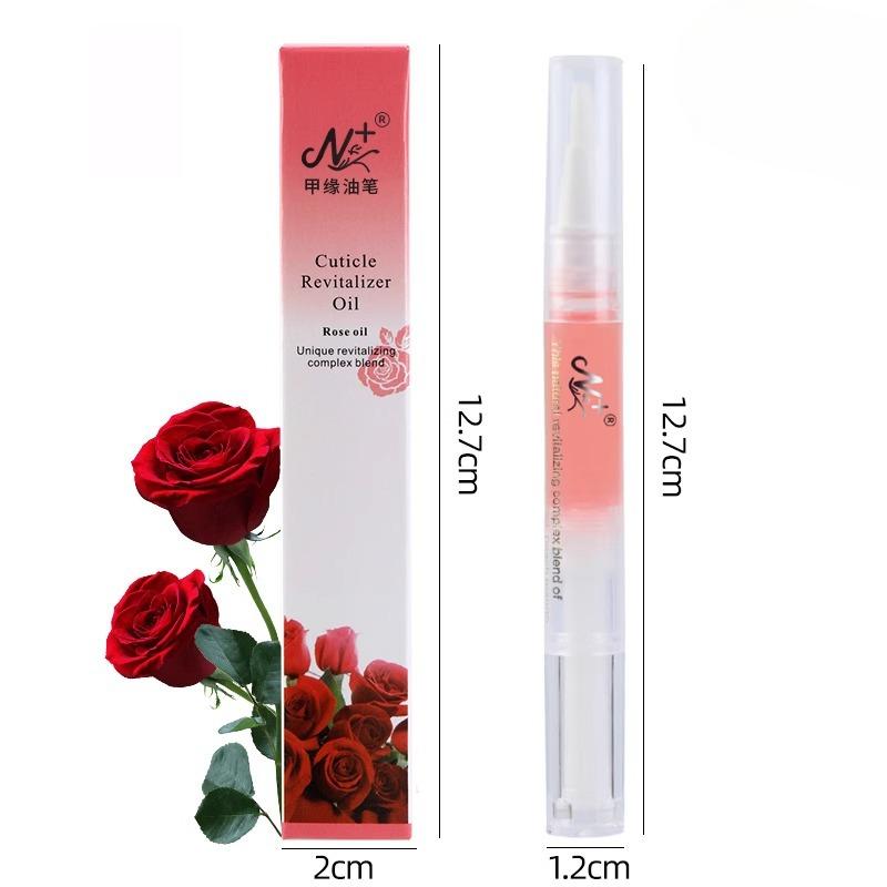 Nail Nourishing Oil Nail Care OilNail GlueSoft BrushCare Nourishing Pen Remove Dead Skin Hangnails Edge Repair, Damage