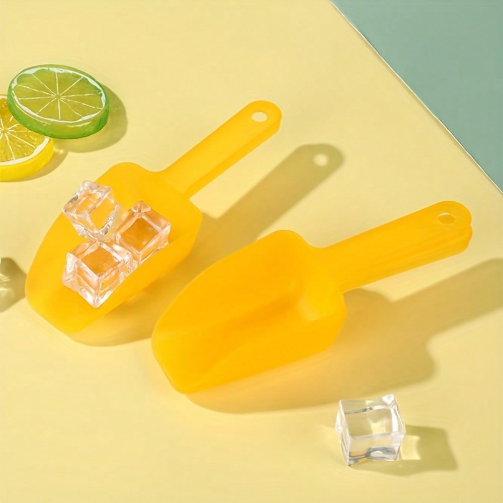 Mini Multi-Functional Ice Scoop, Flour Scoop And Measuring Scoop Set - Made Of Durable PP Plastic