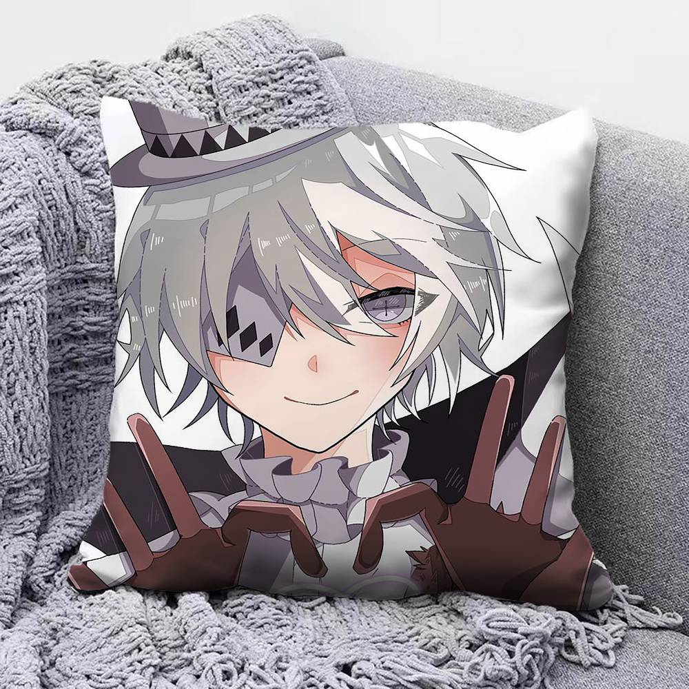 BSD Bungo Stray Dogs Nikolai Gogol   Pillow Covers, Home Sofa Cushion Covers and Aecorative Custom