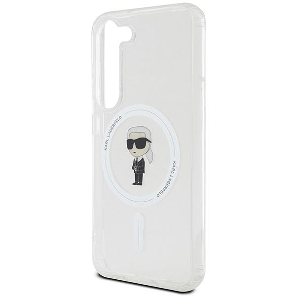 Karl Lagerfeld Klhms24Shfcknot S24 S921 Transparent Hardcase Iml Ikonik Magsafe