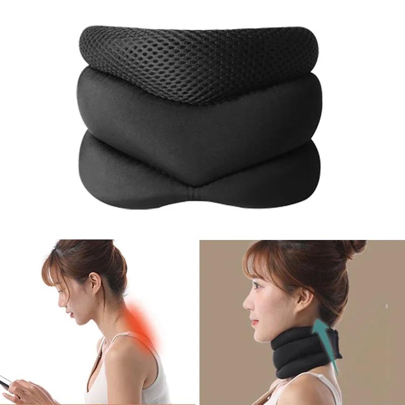 Adjustable Neck Support Cervical Brace Soft Foam Collar For Pain Relief Travel Nap Durable Comfort