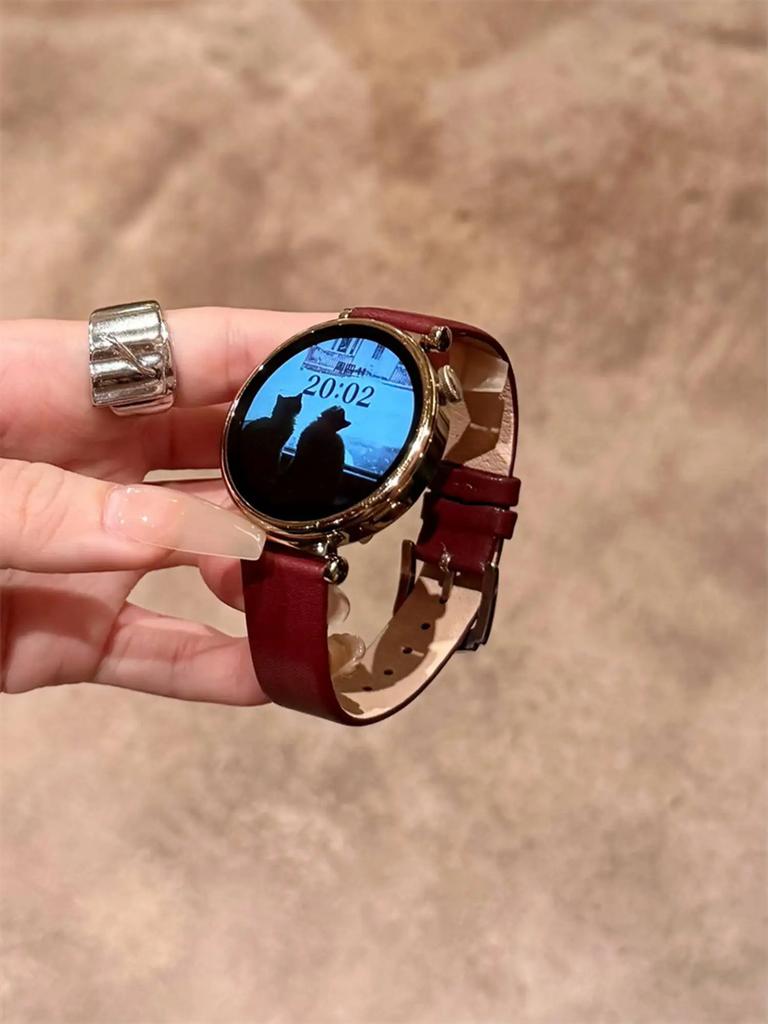 Bracelet minimaliste supérieur fin de 20 mm Pour Samsung Galaxy Watch 7 FE 5 Pro 4 6 classic 44mm 40mm bracelet à boucle en cuir bracelet sport