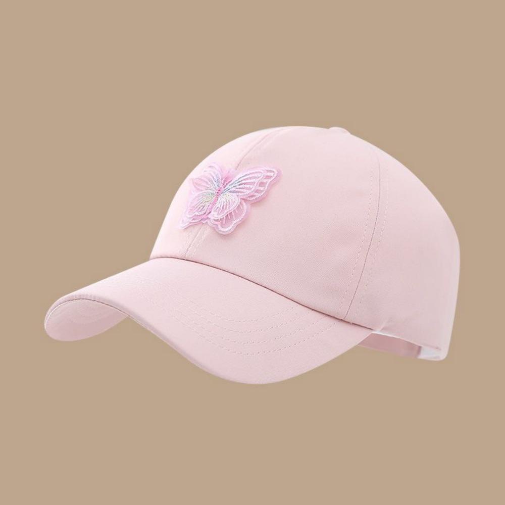 Breathable Back Opening Sun Hat Adjustable Parent-child Cap Fashion Visor Cap For Women Kids