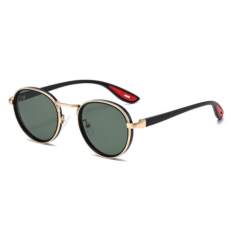 Steampunk Style Sunglasses Women'S Oval Fashion Sunglasses Sunscreen Travel Hip Hop Sunglasses