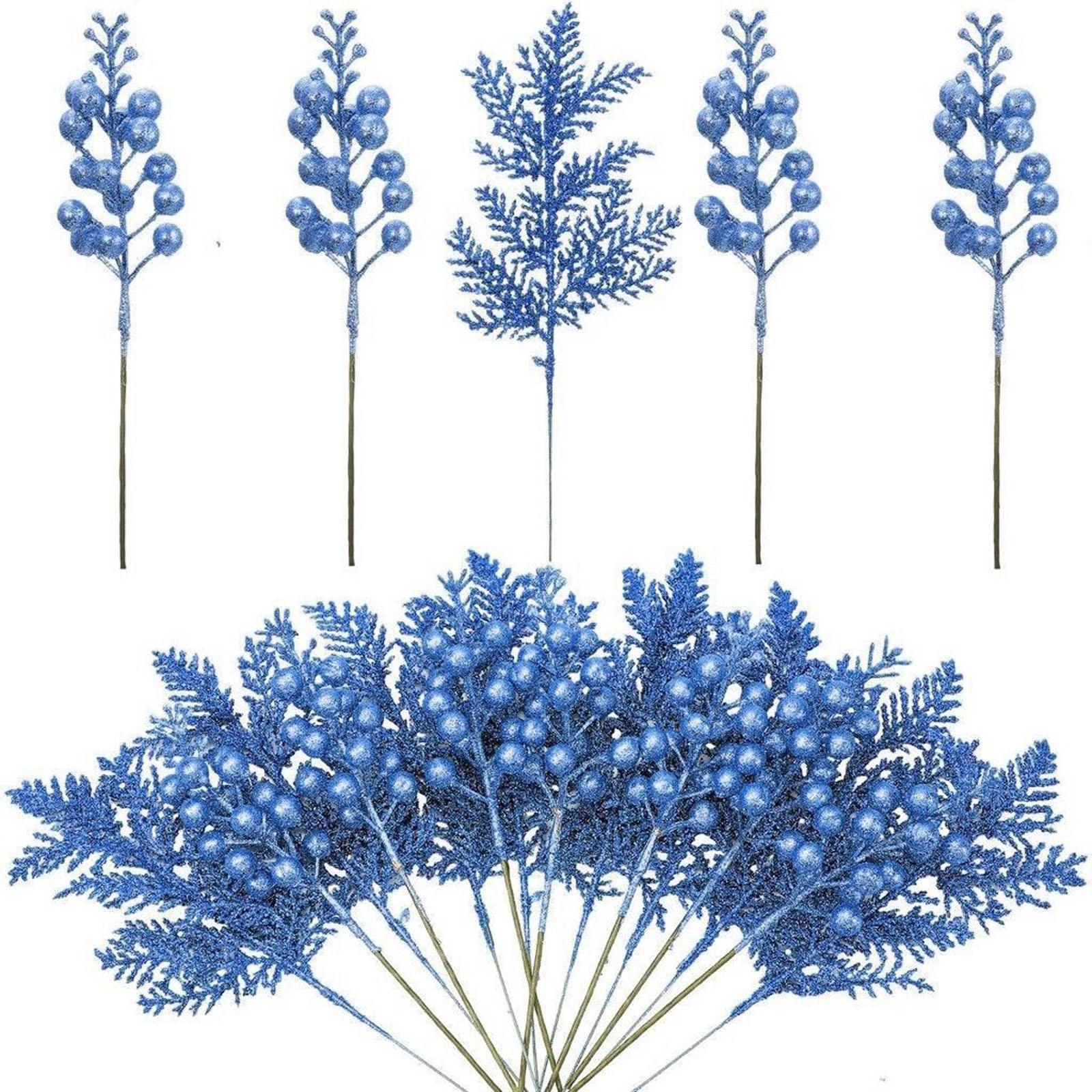 

Artificial Flower Christmas Tree & Wreath Materials, DIY Holiday Decoration Supplies for Crafting Festive Arrangements One Size